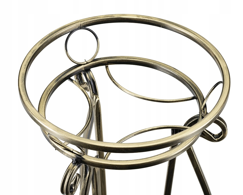 KWIETNIK NA KWIATY STOJAK METALOWY STOJĄCY LOFT ROŚLINY 62 CM LOFTOWY ZŁOTY Marka Dąstal