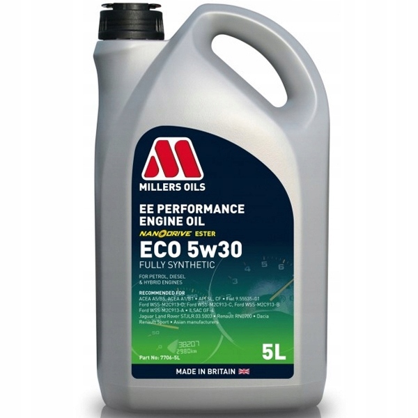 Millers Ee Performance Eco 5W-30 7706 5L