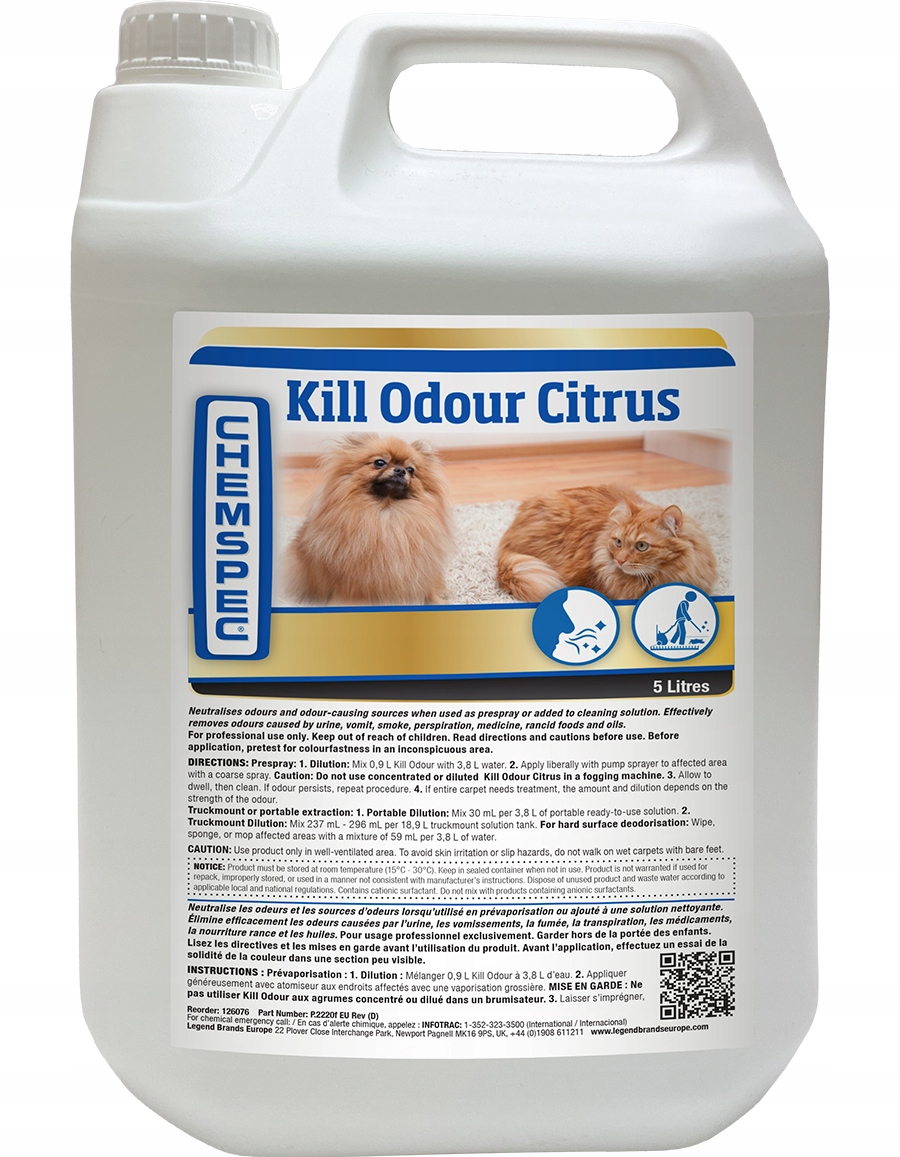 CHEMSPEC Kill Odor Citrus 5l Neutralizator Zapachów