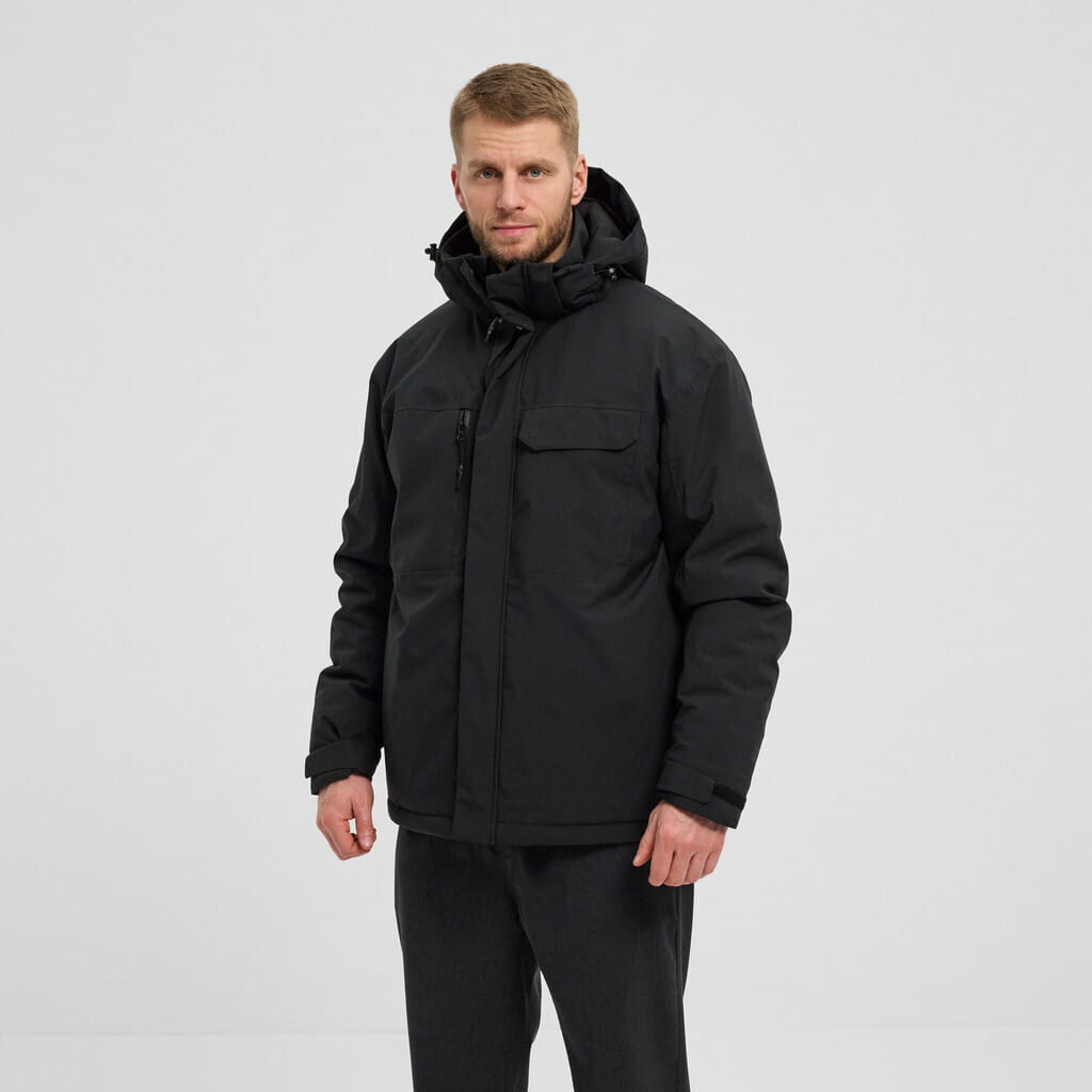 Velká pánská bunda Parka Černá 43149 North 56°4