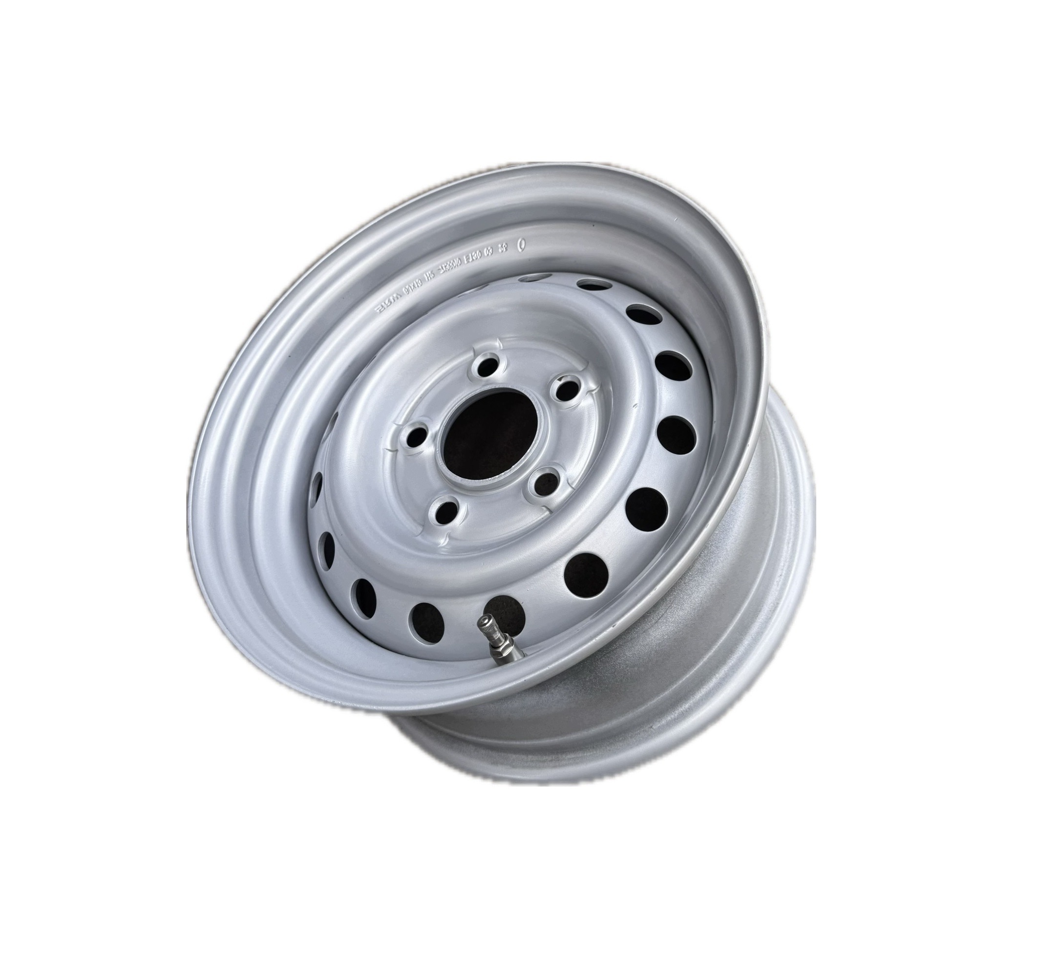1 Ráfek pro karavan 5x112 6J ET30 13'' Srw 66,5 mm Nový Ocelový
