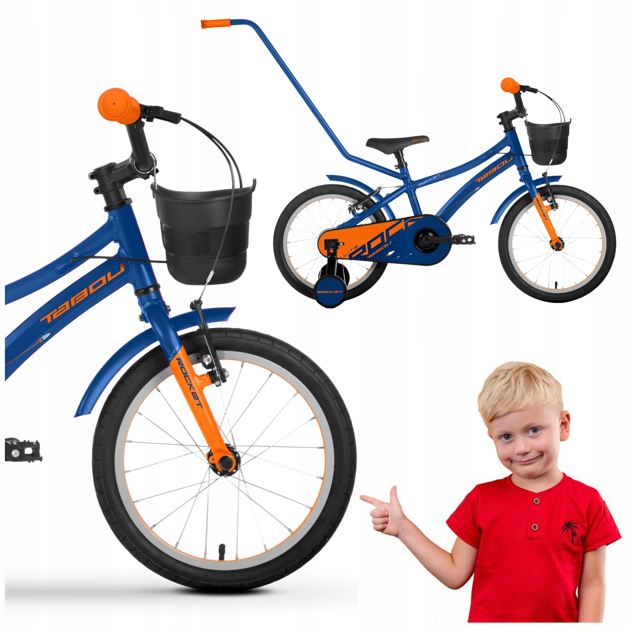 Dětské Kolo 16 Palců Tabou Rocket Lite Hliníkové Lehké 6,5 kg