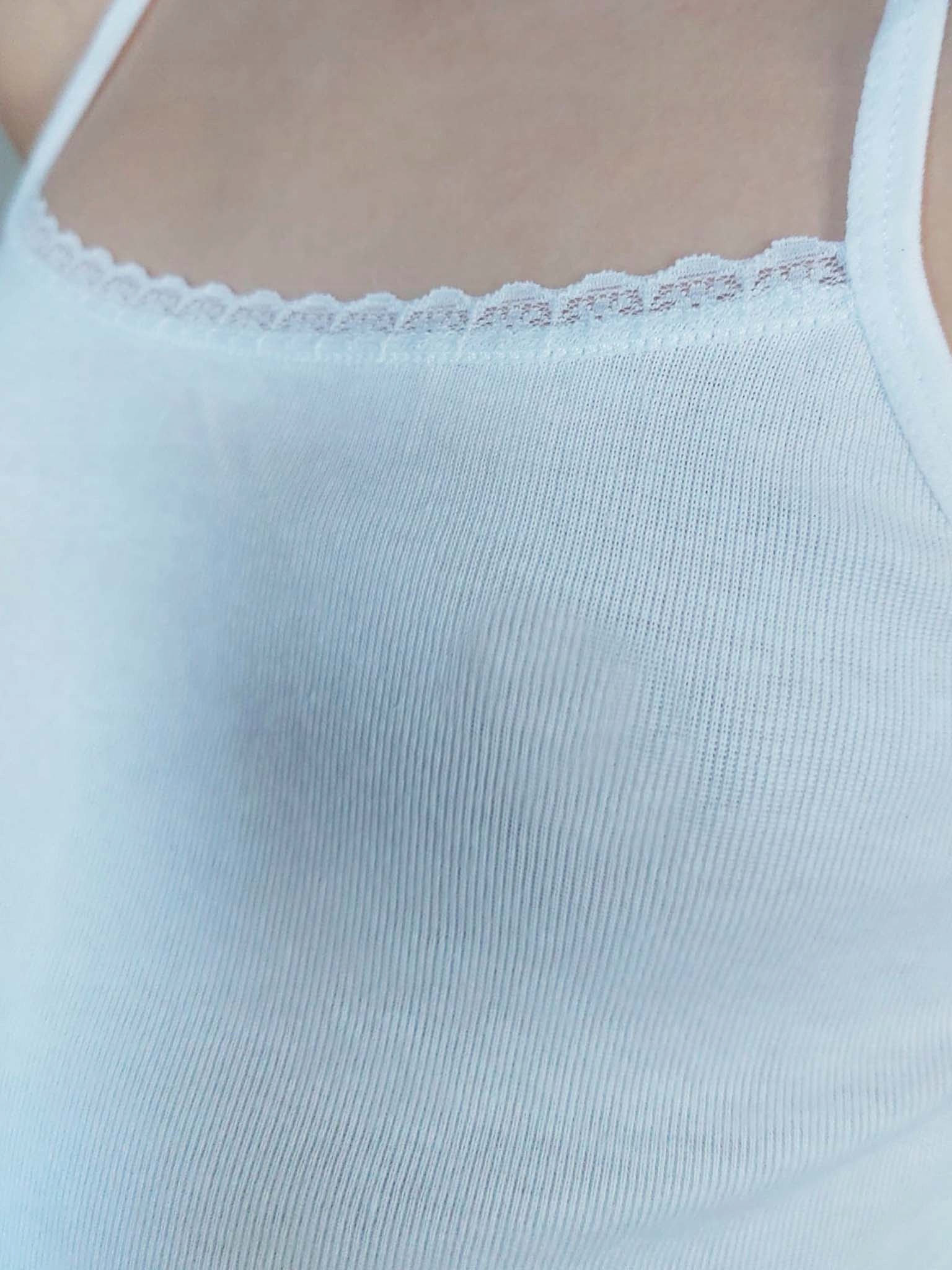 PODKOSZULKA KOSZULKA NA RAMIĄCZKACH BIAŁA 134-140 Marka Lilly Bling