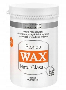 

Pilomax Wax Maska Blonda włosy Jasne 480ml