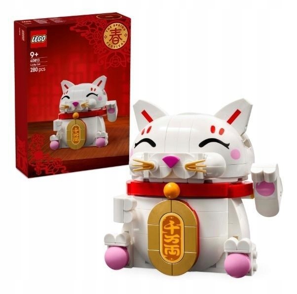 Lego(r) Iconic 40813 Japonská Kočka Štěstí