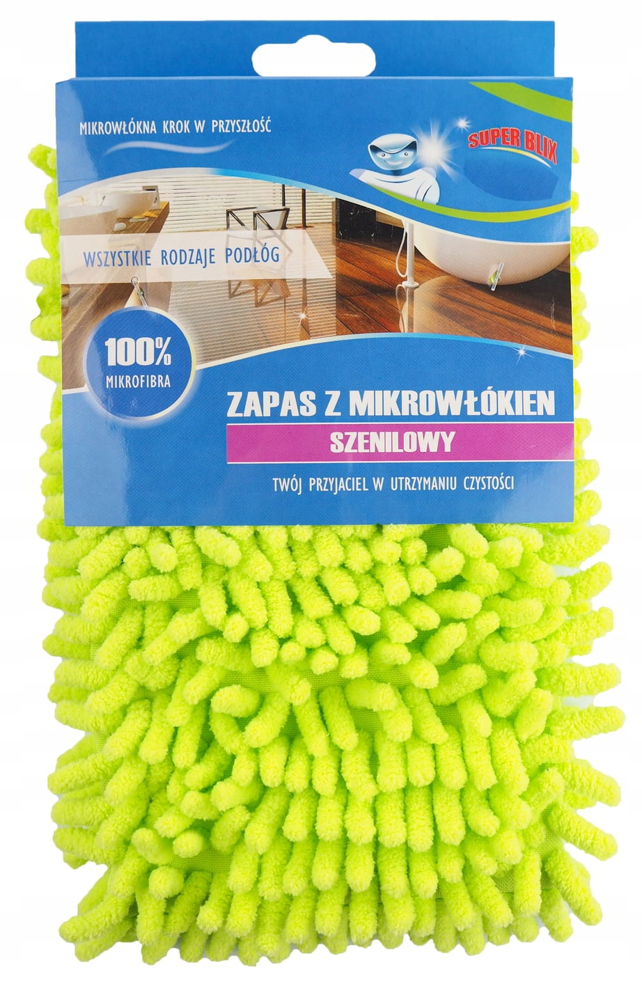 

Mop mikrofibra płaski szenilowy Zapas Feniks
