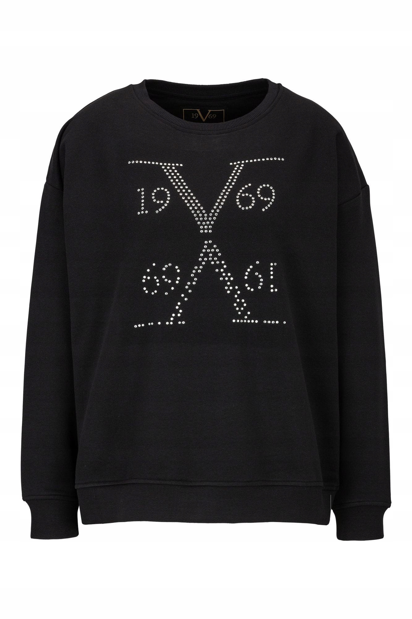 V 1969 Italia By Versace Černá Mikina Lenya (L)