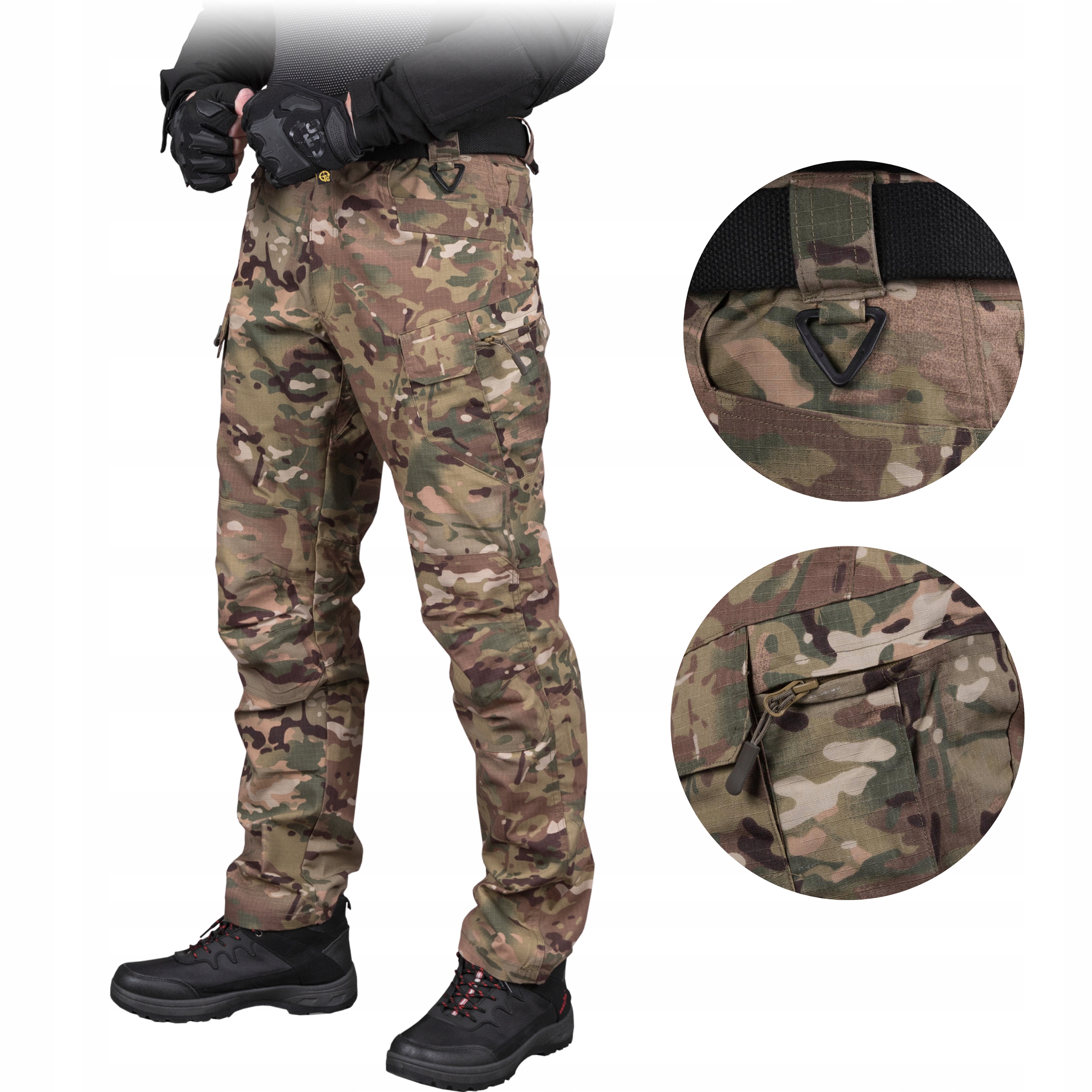 Pánské kalhoty Kapsáče Taktické Maskáčový vojenské pracovní vel. 2XL