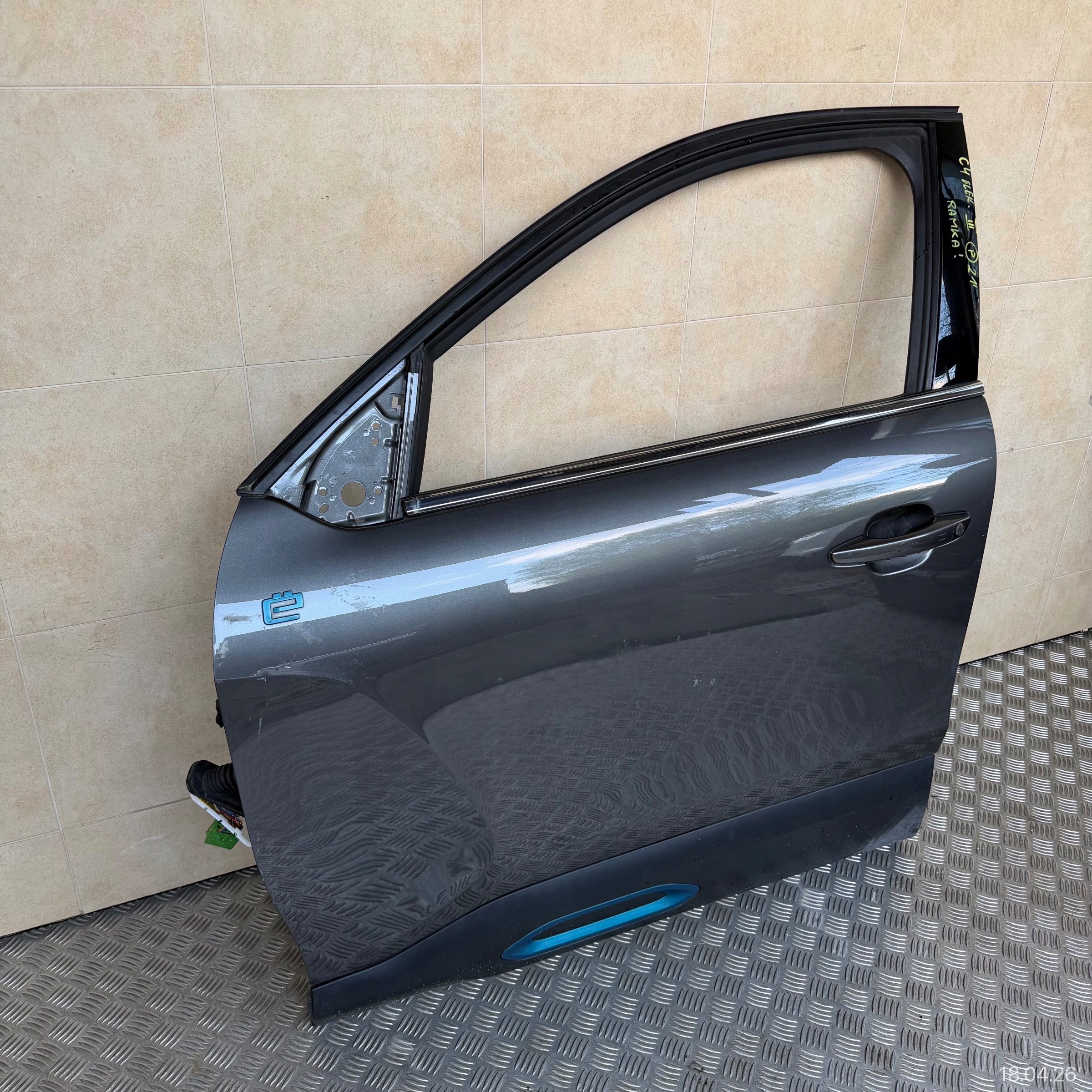 door complete front left CITROEN E-C4 C4 III 2021 ROK