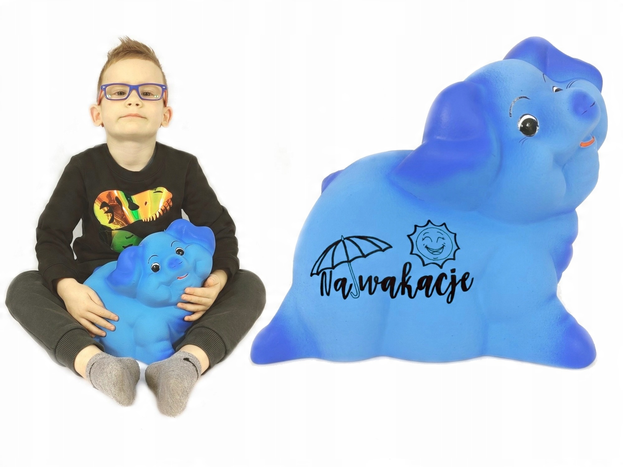 

Świnka Skarbonka Gigant + Twój Napis (SK3N)