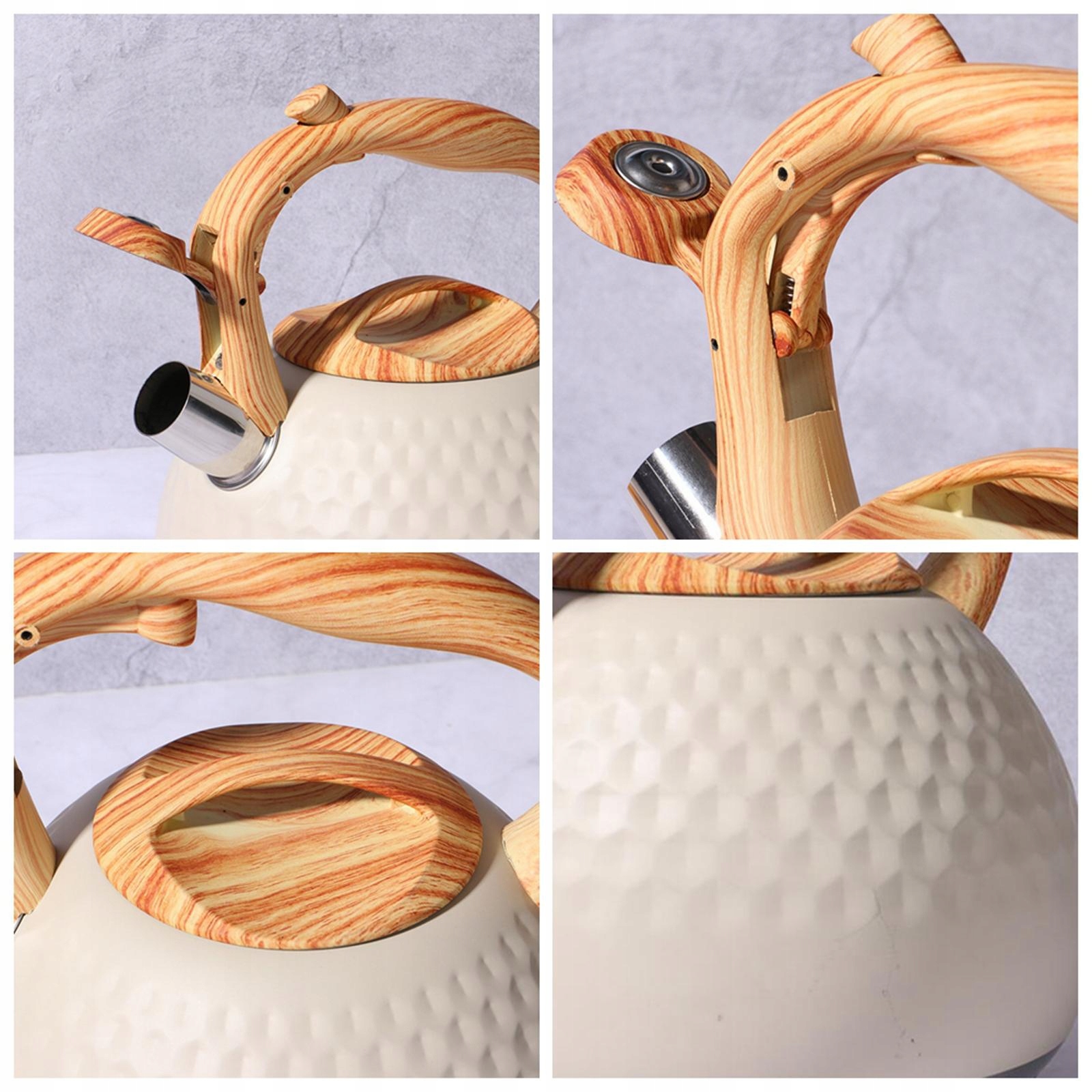 Płyta indukcyjna czajnik do herbaty duży beżowy Kod producenta 836772