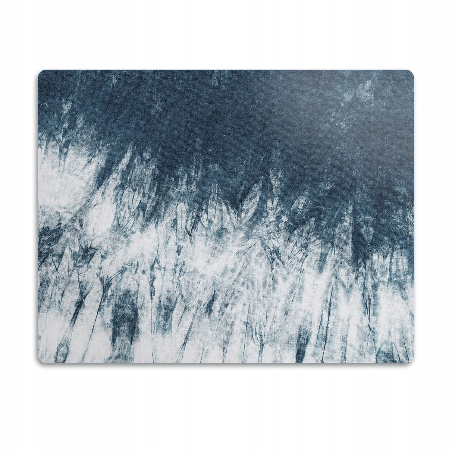 Levně Voděodolná podložka pod misku Bílo-granátová 90x60 cm