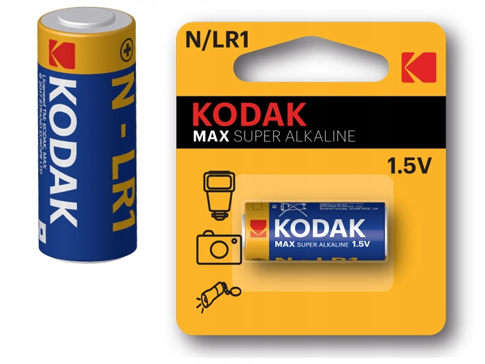 

Bateria Kodak 1,5V LR1 LR01 R1 AM5 4001 810 MN9100