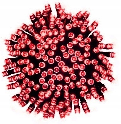 

Lampki Choinkowe 100LED Czerwony 8KOLOR 9m