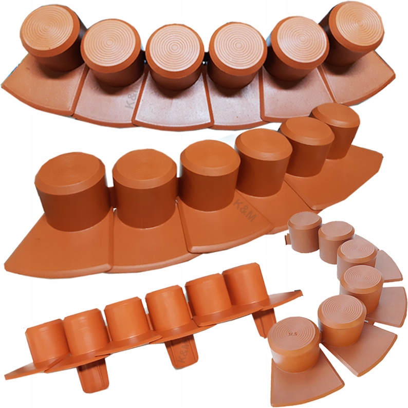 

Obrzeże Z Najazdem Terakota 2,4m Płotek Palisada