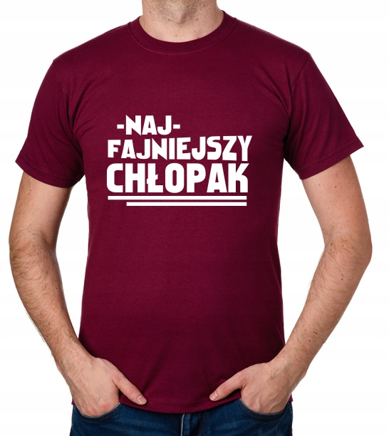 

koszulka Na Dzień Chłopaka Najfajniejszy prezent