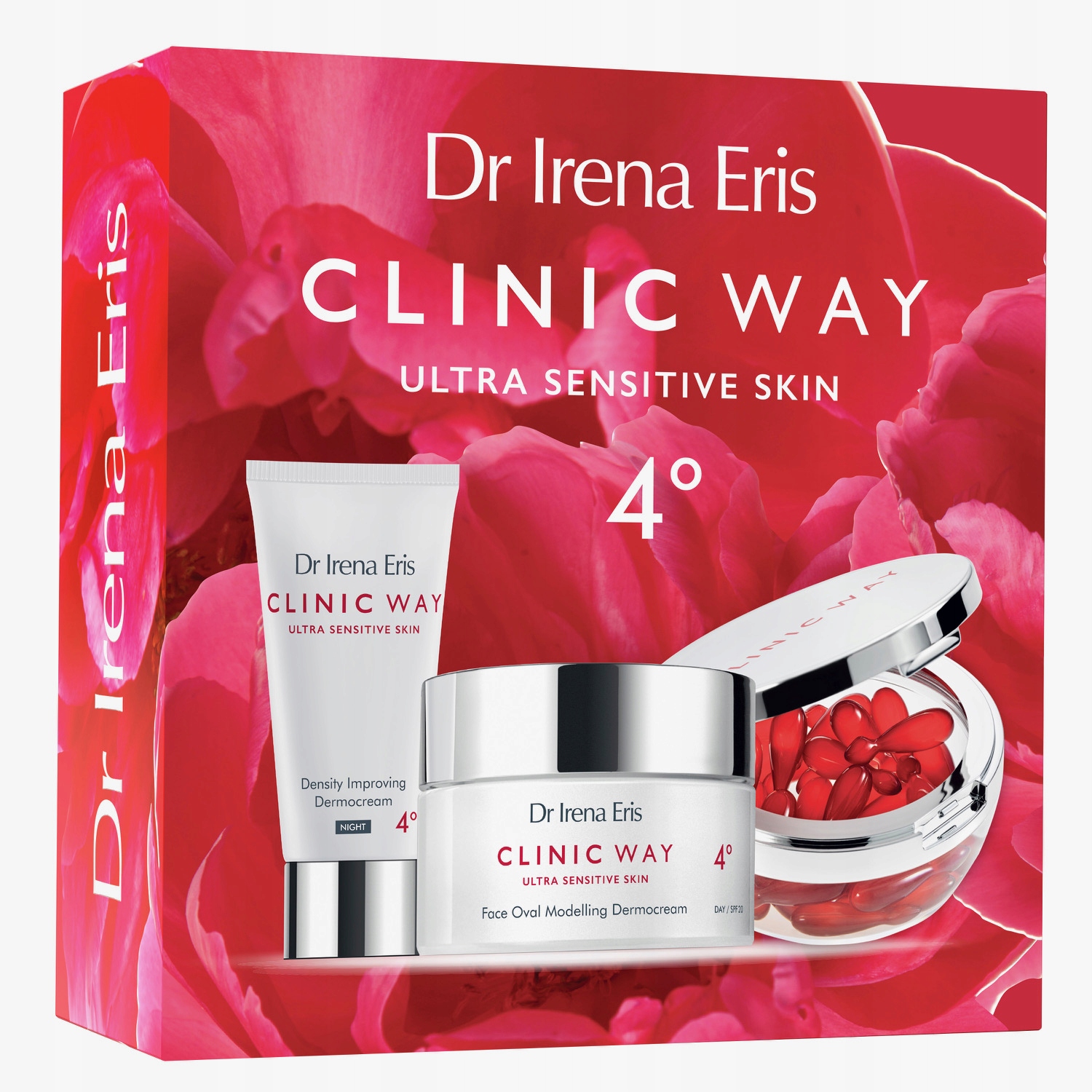 Dr Irena Eris Clinic Way 4 60+ Zestaw 3 Szt Modelująco Ujędrniający