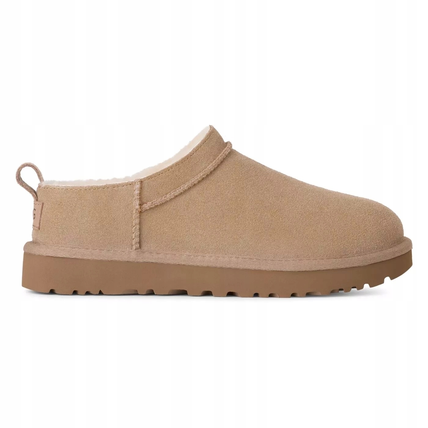 Dámské boty Ugg Classic Micro 1173891-SAN béžové semišové vlněné 37