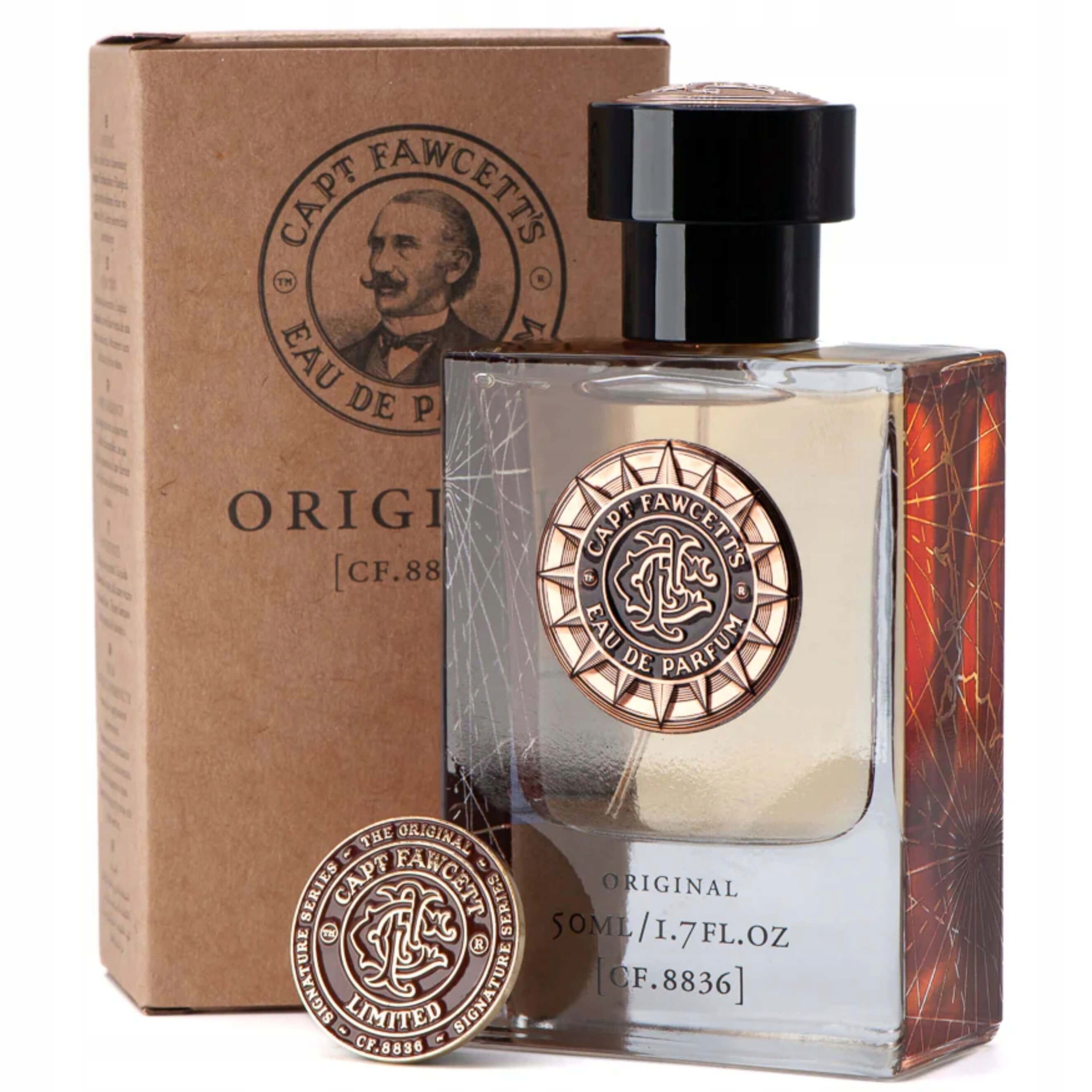 Captain Fawcett Pánská parfémovaná voda Eau de Parfum Original CF.8836 50 ml