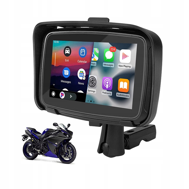 5" IPS Touch Screen Portable Motorcycle Navigator