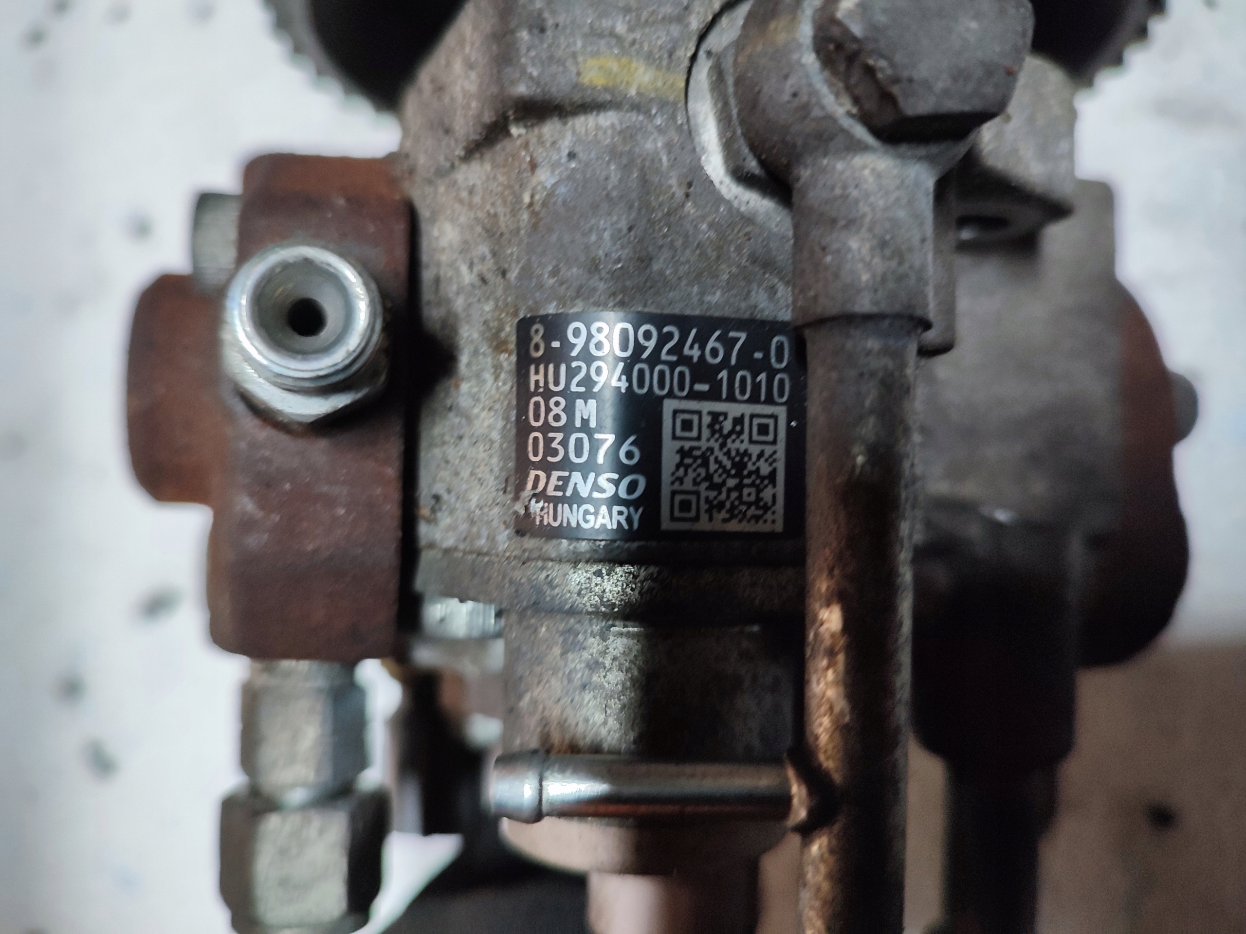 POMPA WYSOKIEGO PRESSIONE OPEL 1.7 8-98092467-0