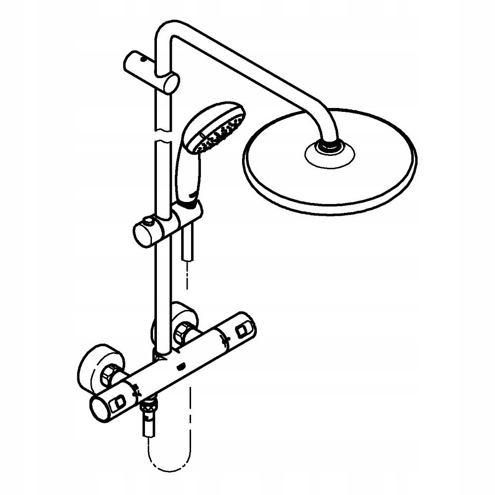 Grohe Vitalio system prysznicowy 266772430 Marka Grohe