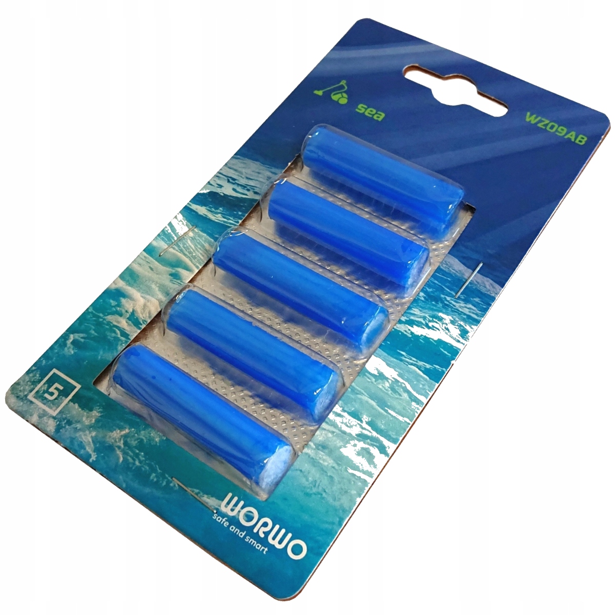 Wkłady zapachowe do odkurzacza WORWO Morski 5 szt.