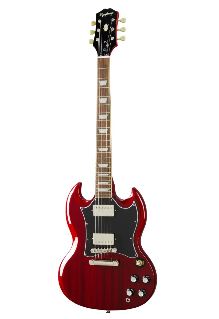 Epiphone Sg Standard 60S Tmavě Červená Elektrická Kytara
