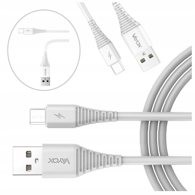 

Kabel Micro Usb Quick Charge 3A Szybkie Ładowanie