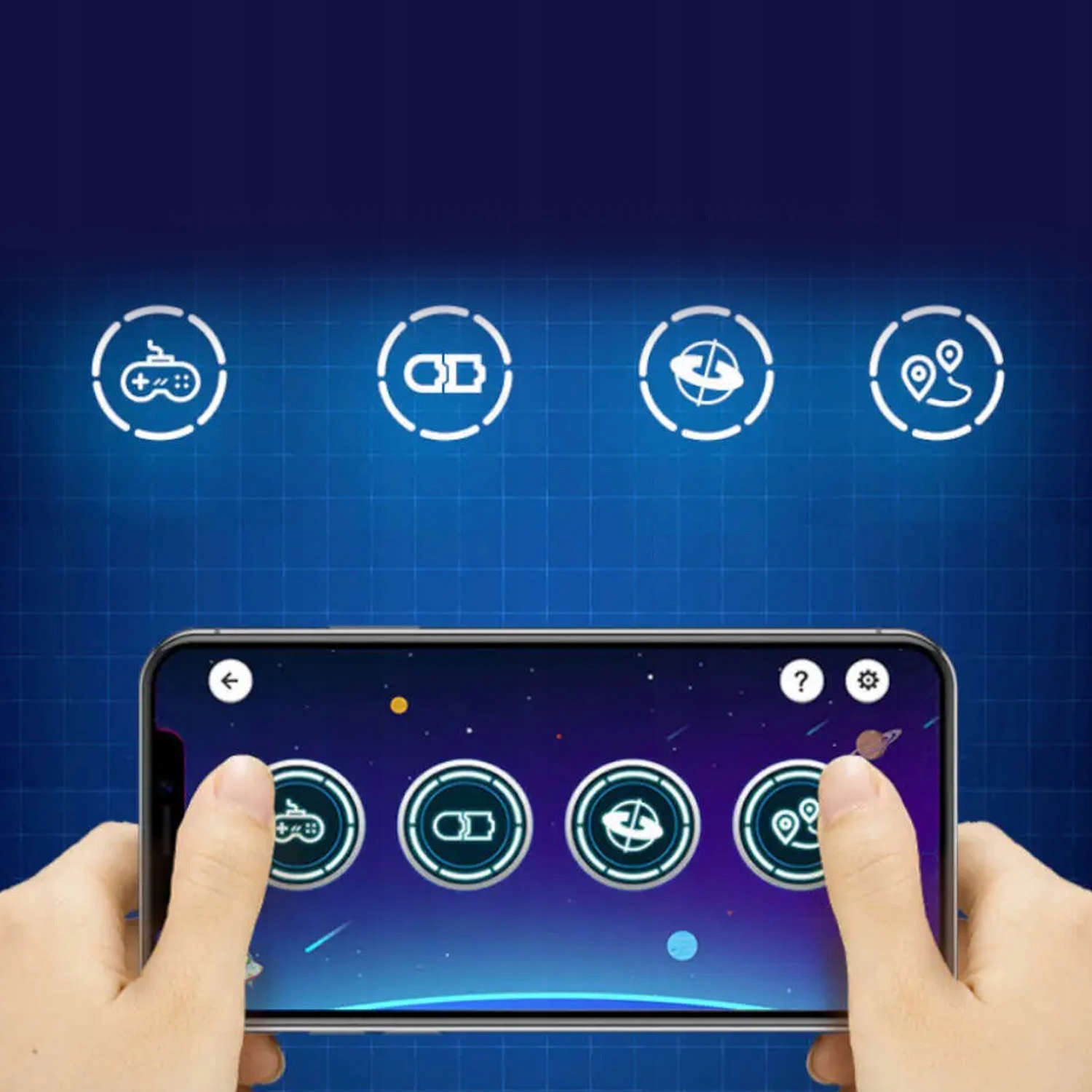 CADA KLOCKI ZDALNIE STEROWANY SAMOCHÓD BLADE RACE DUAL MODE CONTROL 295 EL. Wiek dziecka 14 lat +