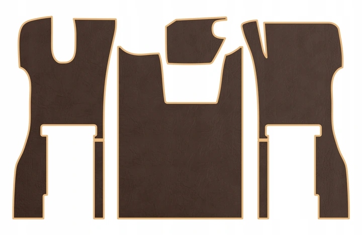 КОВЕР КОВРЫ ГЛАДКАЯ ЭКО КОЖА SCANIA R OD17 AMO