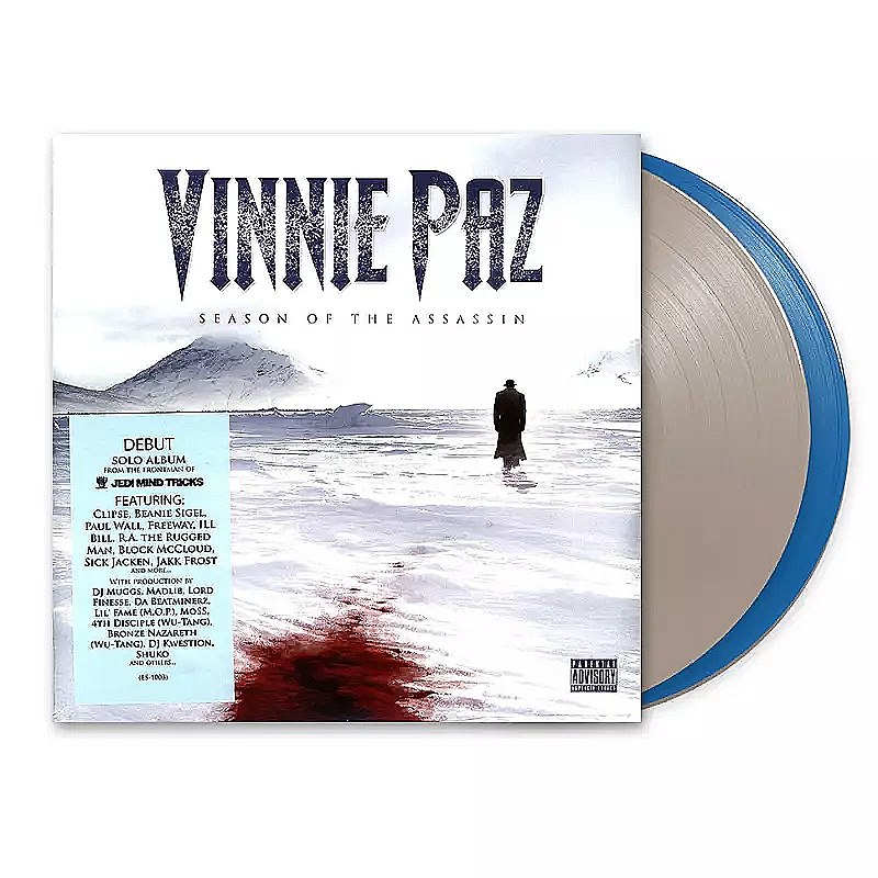 2LP Vinnie Paz: Season Of The Assassin 15th Anniversary Gray & Blue Vinyl L