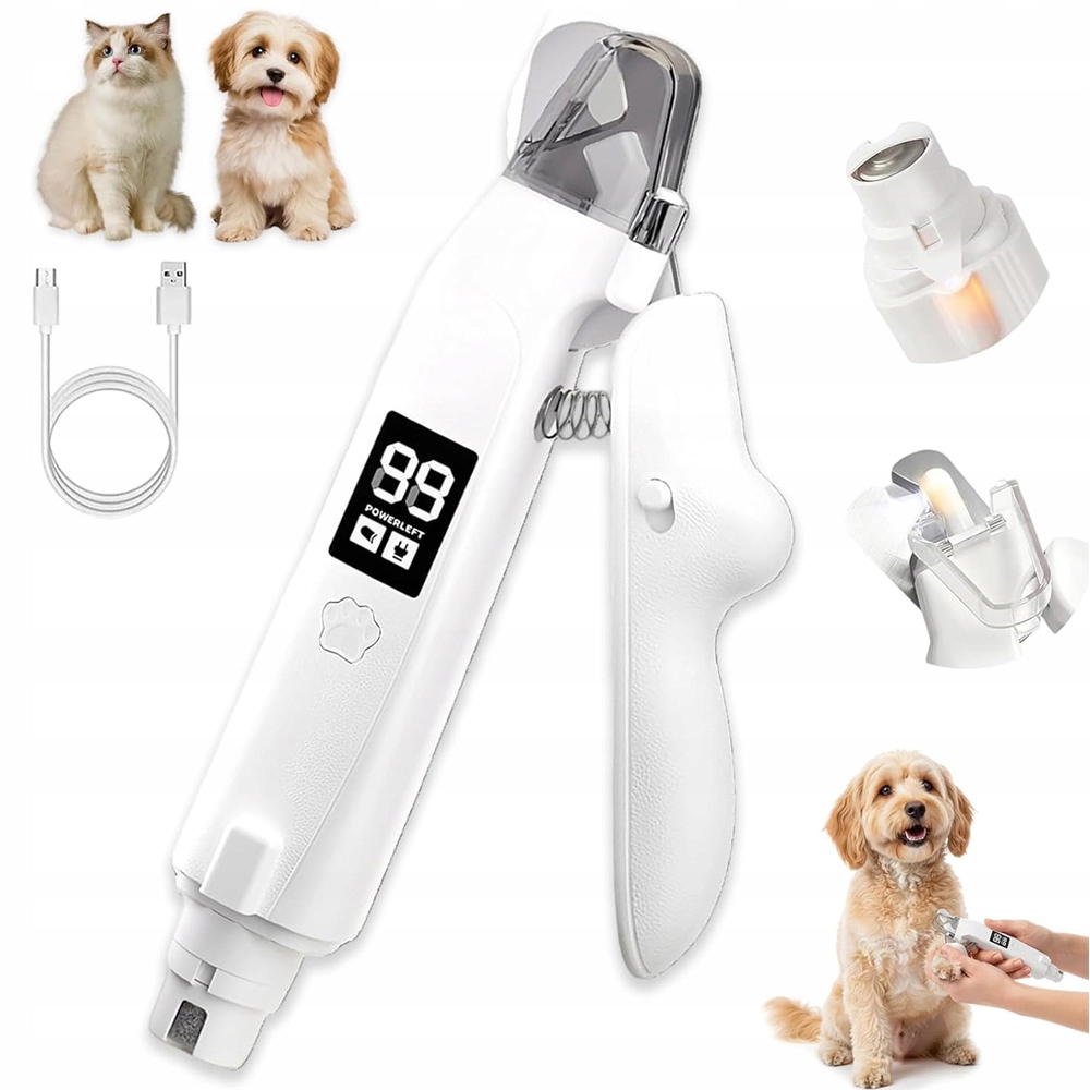 2V1 Velké Kleštičky Na Drápky Pro Velkého Psa Led Pilník