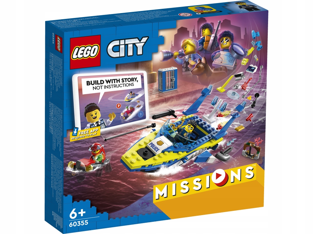 Lego 60355 City – Vyšetřování vodní policie