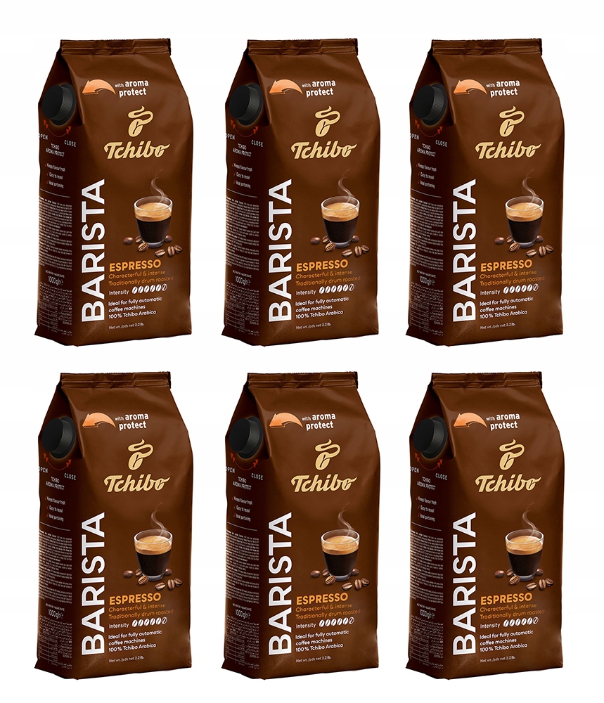Kawa ziarnista Tchibo Barista Espresso 6x1kg