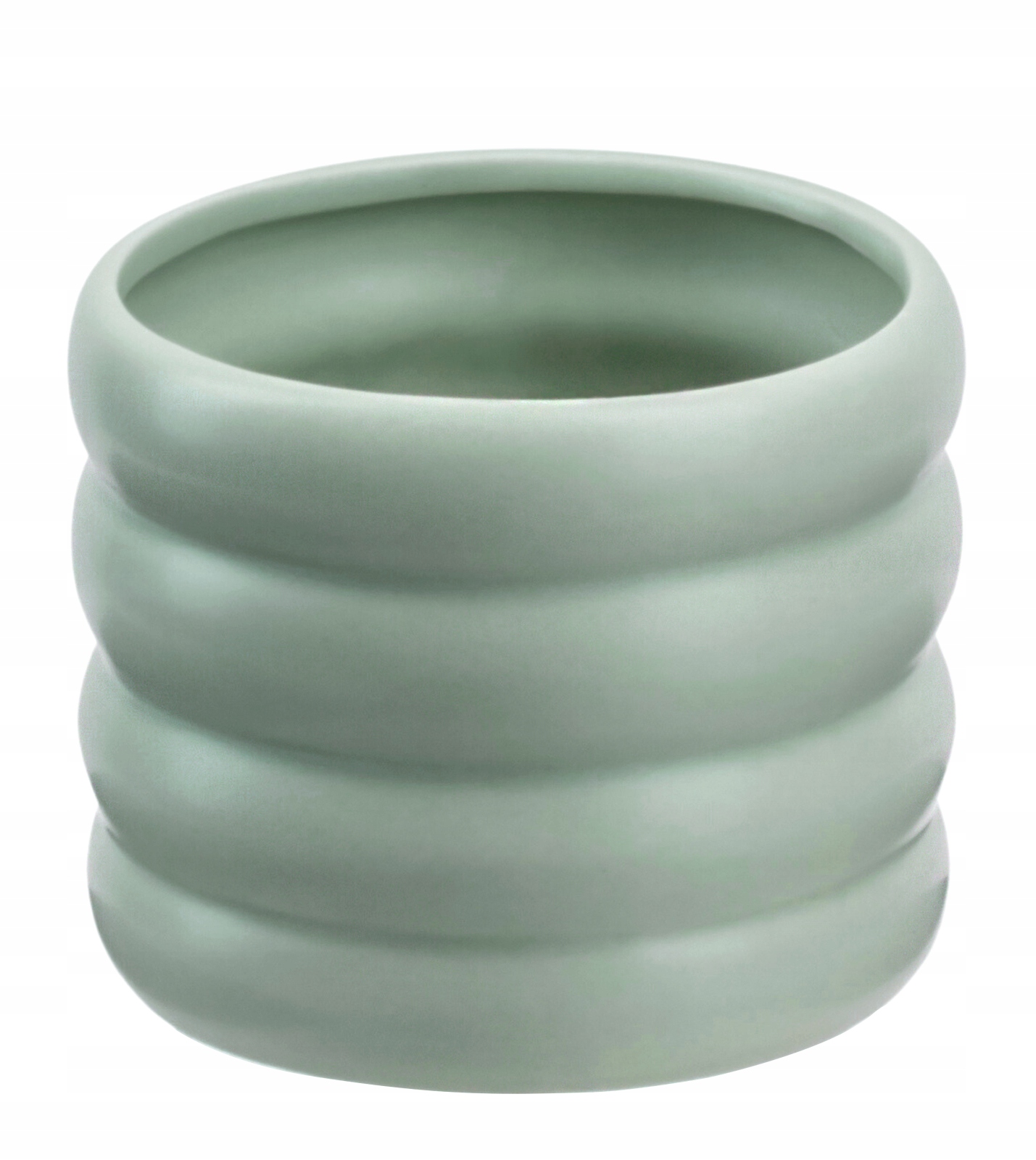 Osłonka CERAMICZNA miętowa śr. 14 cm NOWOŚĆ !