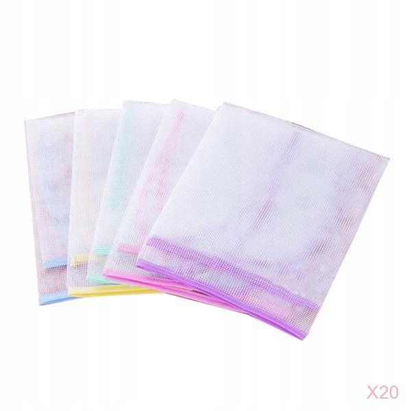 Zestaw 20 prasujących siatek do prasowania podkładek do prasowania