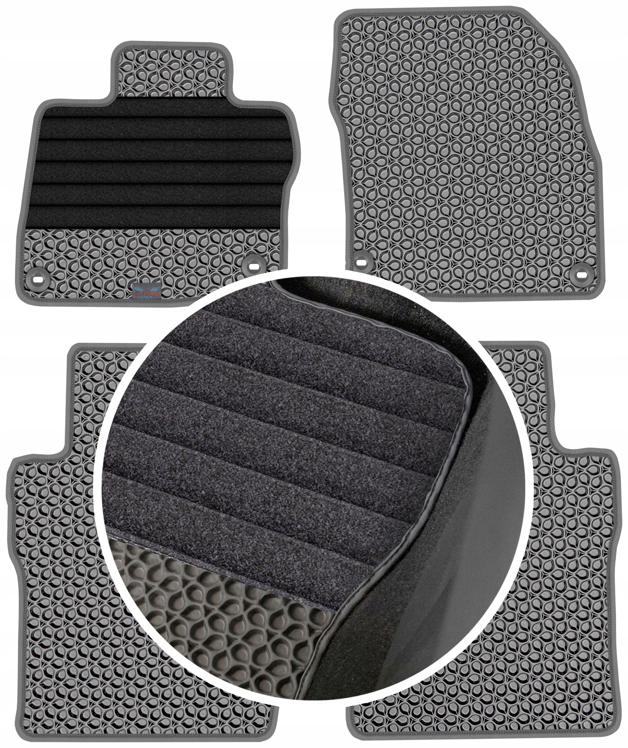 Honda Civic VIII Hb 3D 2006-2012 Gumové rohože do auta Eva Eternity
