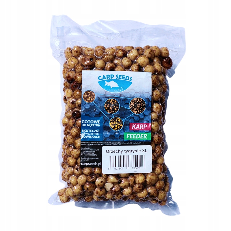 Carp Seeds Orzechy Tygrysie XL 12-15mm 1kg