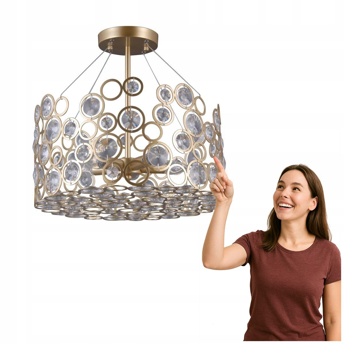 Závěsná lampa Nardo PNPL-33064-5-CH.G Italux