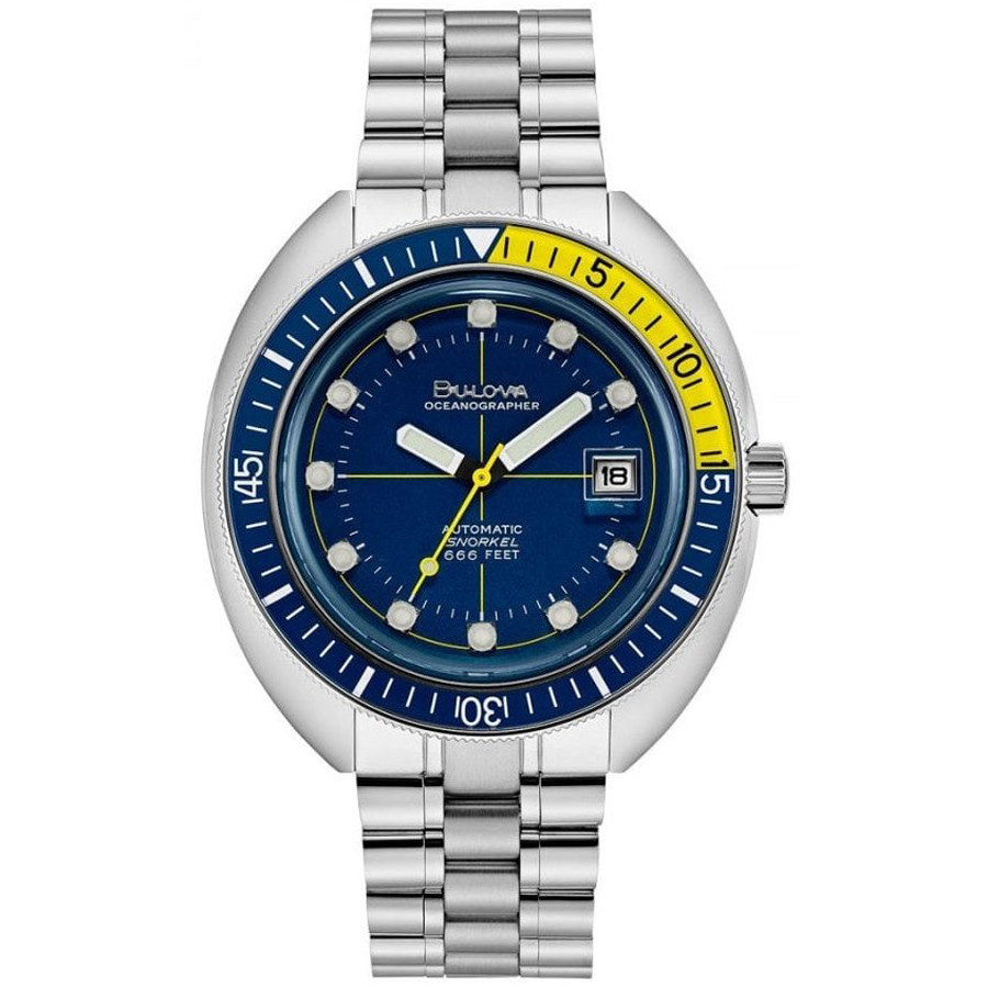 Pánské Hodinky Bulova 96B320 stříbrné