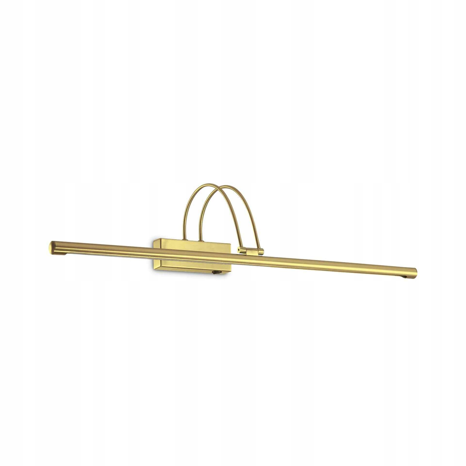 Led nástenné svietidlo Ideal Lux Bow AP114 mosadz 76cm 8W 3000K