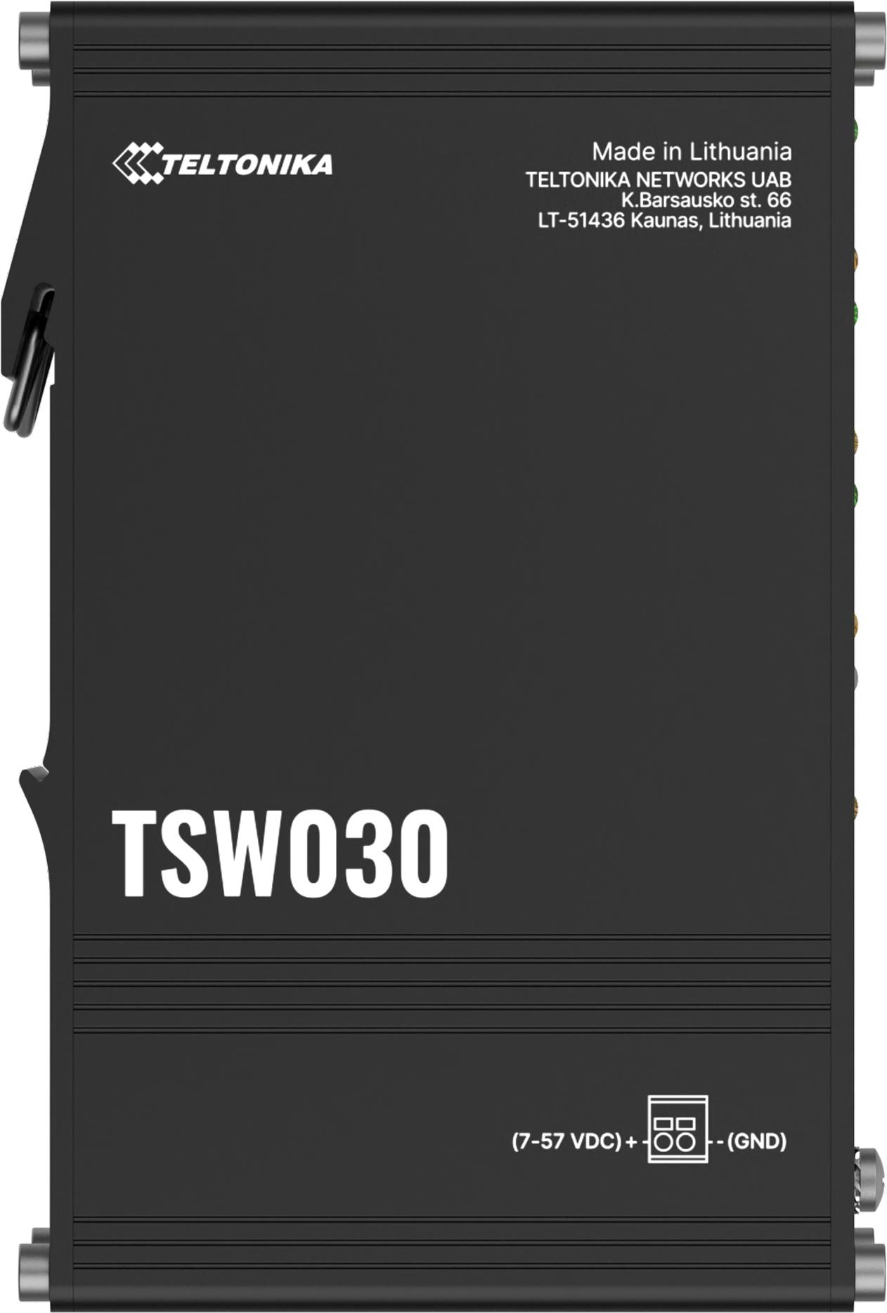 Teltonika TSW030 priemyselný prepínač (TSW030000000)
