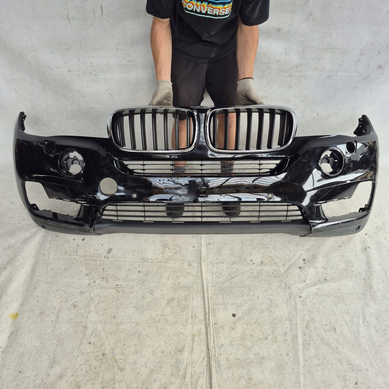 BMW X5 F15 13-18 bumper front front washer PDC