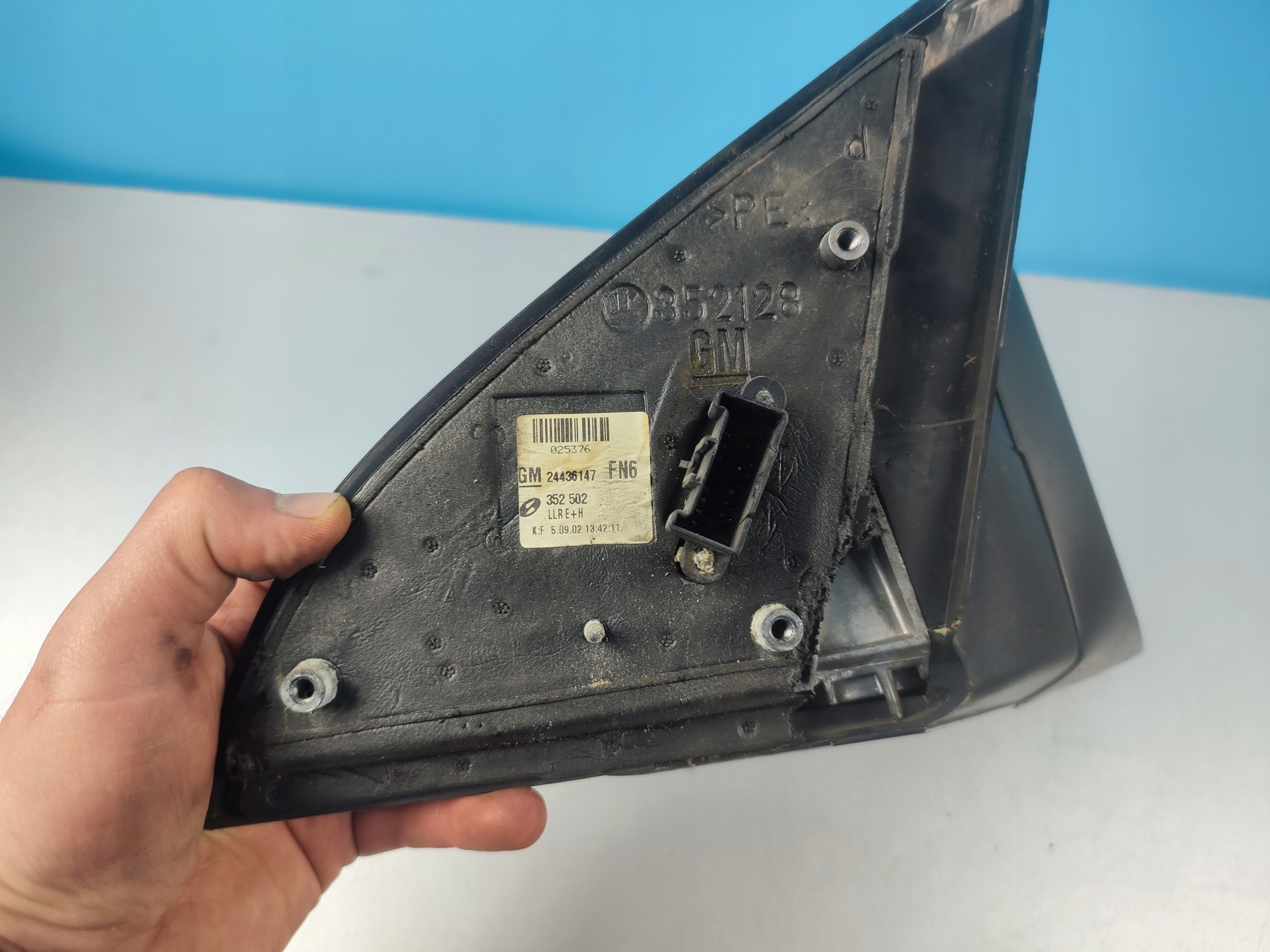 mirror right Opel vectra c z20h 5 pin