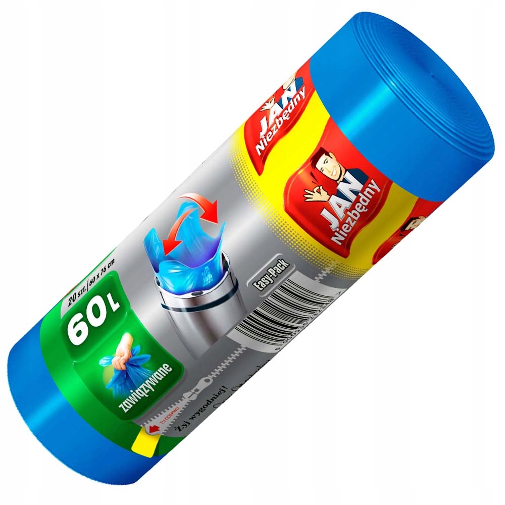 

Jan Niezbędny Worki na śmieci EasyPack 60L 20szt