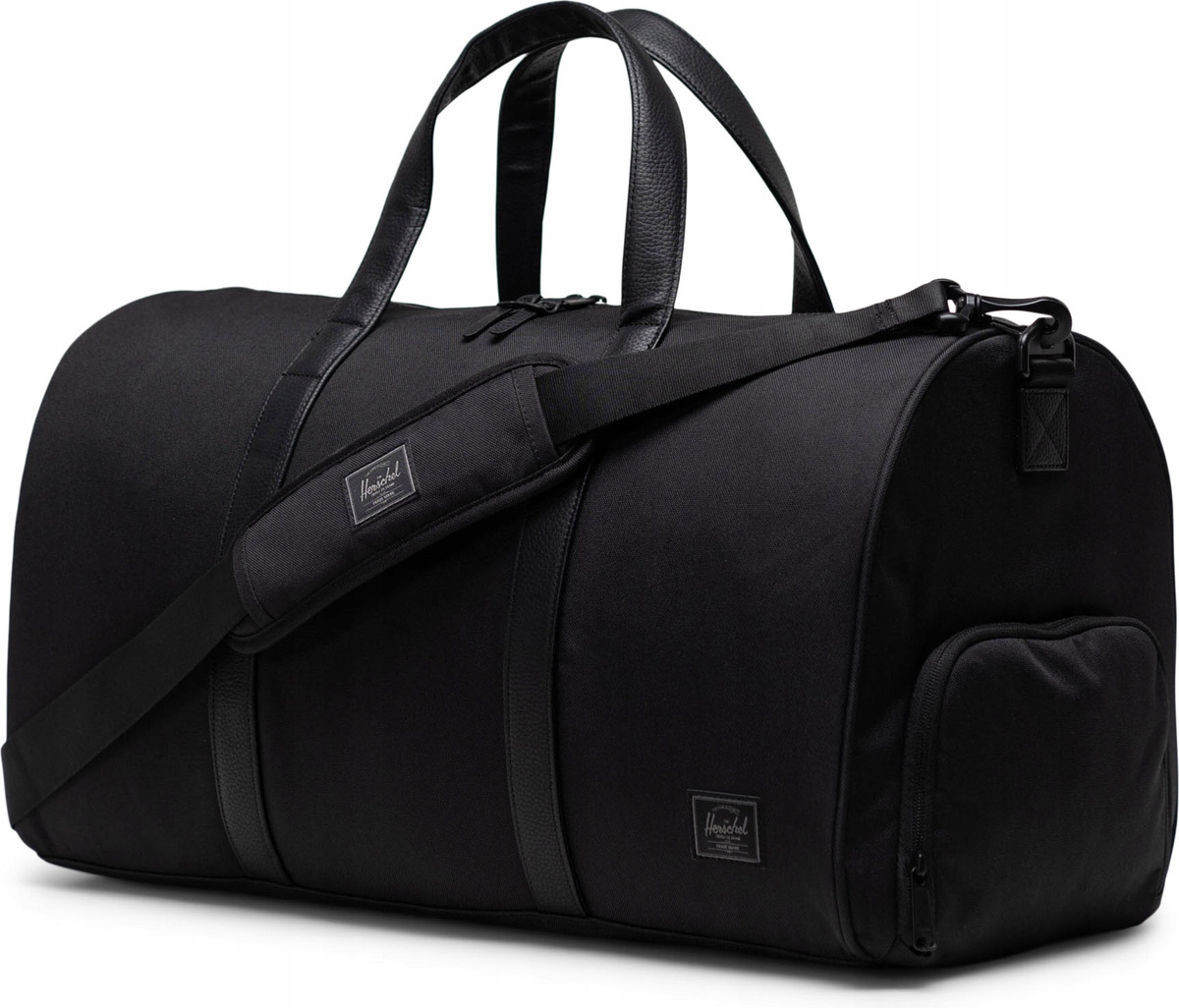 Taška přes rameno Herschel Novel Duffle 43L Černá