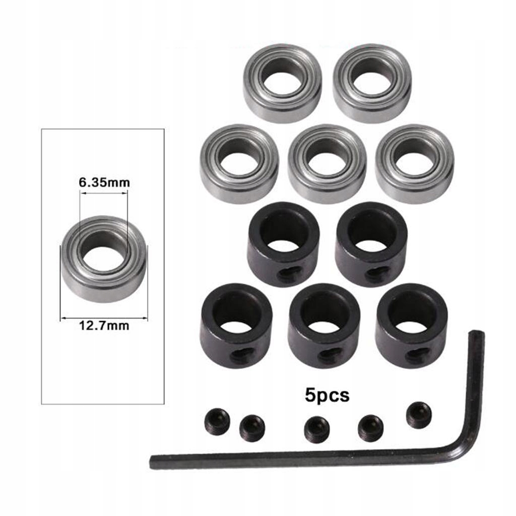 1 Zestaw łożysk bitów routera Marka bez marki