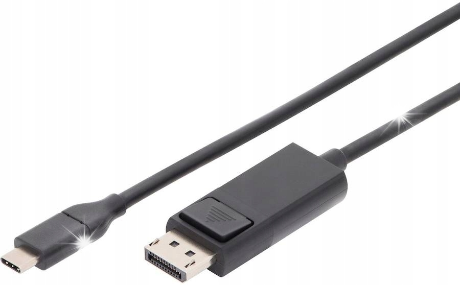 Kabel adapter DIGITUS USB 3.1 Gen 2 SuperSpeed+ Typ USB C/DP 4K 60Hz 32.4 G