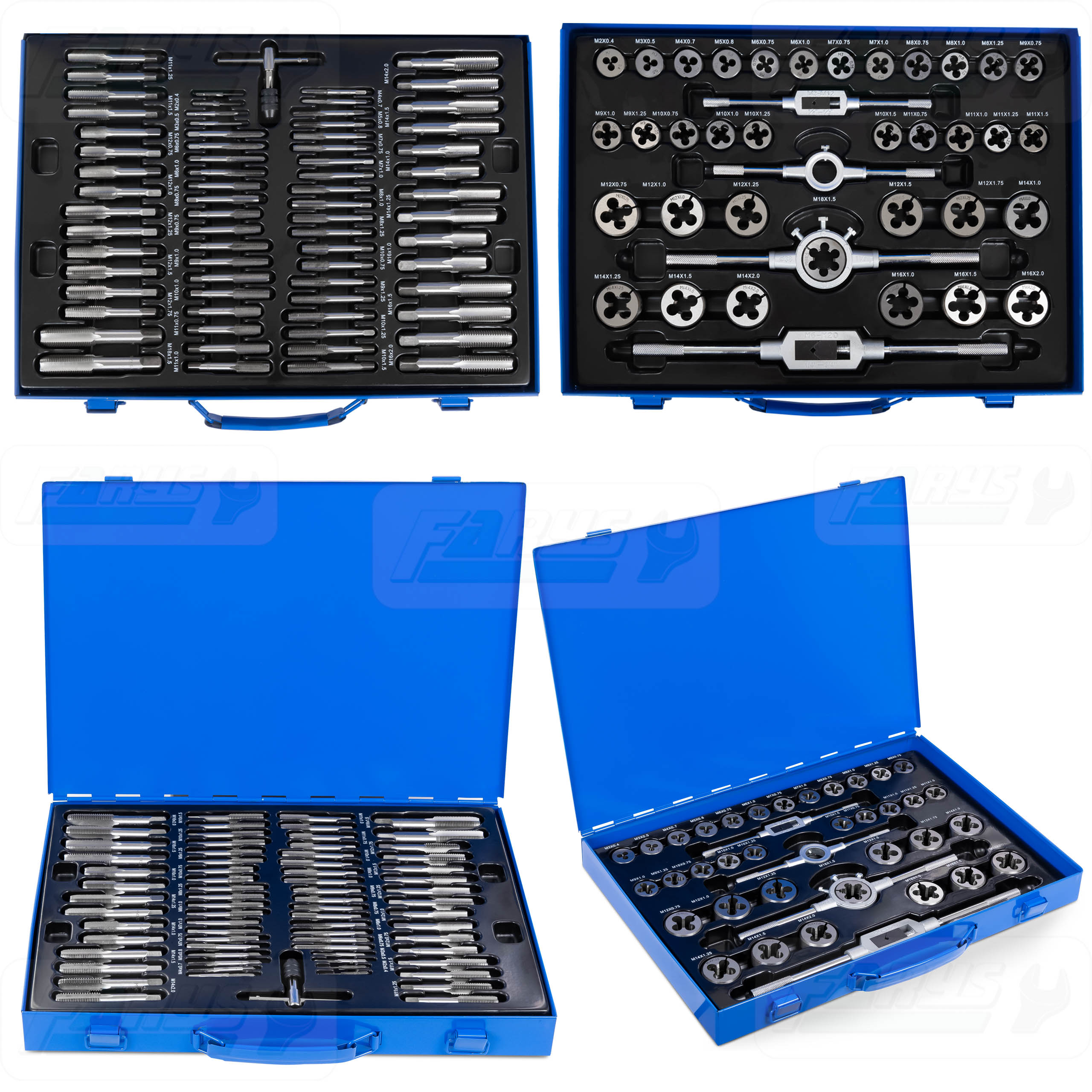 Sada Závitníků, Závitníky, Závitníky, 110 Ks, Kalibrátor FR4889